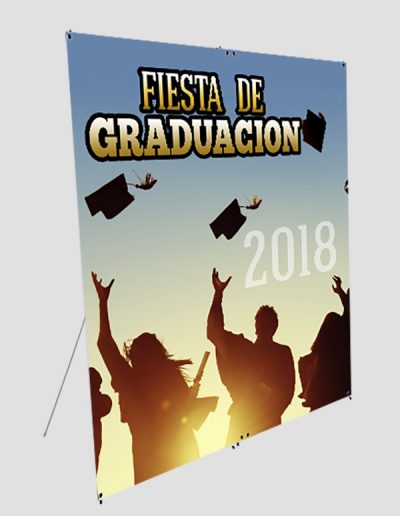 X-Walls para fiestas de graduación